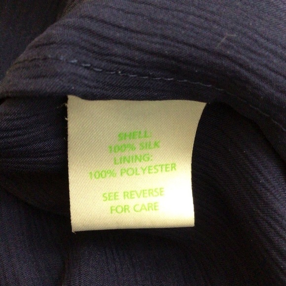 Lily Pulitzer 0 Blue Silk Dress - Picture 10 of 10